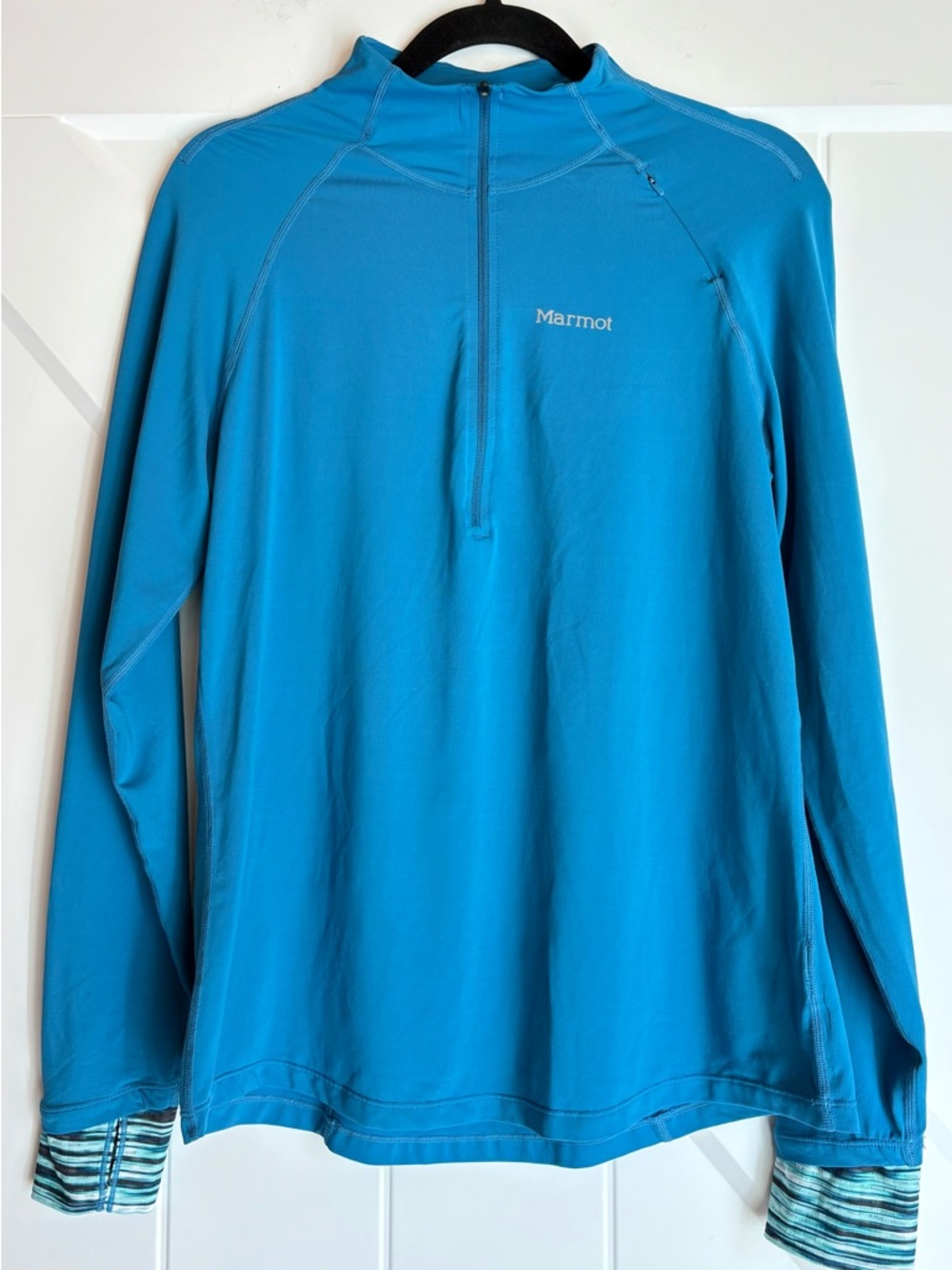 Marmot Women's Excel 1/2 Zip Long Sleeve Hiking Training Running Top L